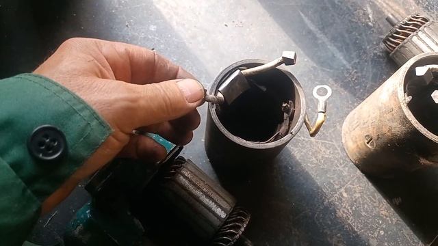 Мінітрактор з мотоблока. Заміна стартера.