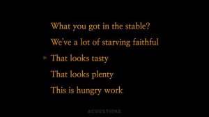 Take Me To Church – Hozier [Acoustic Karaoke]