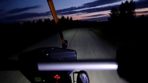 (162) Ночью над дорогой