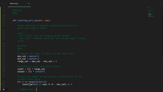 Radix Sort Code in Python | Sorting Algorithms | Python Coding Tutorial | Python Coding Interview