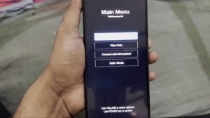 Main Menu MIUI Recovery 5.0 Remove in Xiaomi Redmi Note 10,10t, & 10T Pro