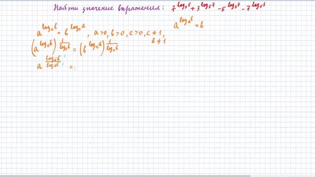 11 класс. Алгебра. Углубленный уровень. Логарифмы. Найти значение логарифмического выражения