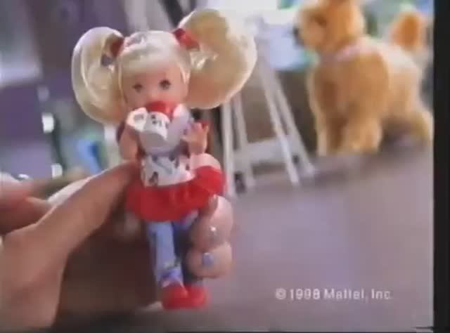 Барби - Лакомка Шелли 1998 (Kelly Eating Fun)