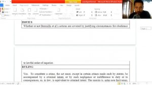 Case Digest Format and Landmark Cases 2020-2021