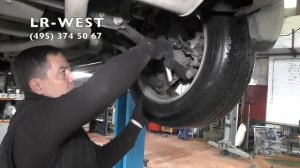 Range Rover Evoque и Freelander 2 - разблокировка электронного стояночного тормоза