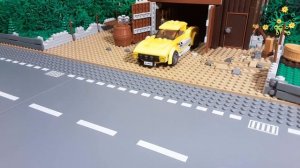 LEGO / MUSCLE CAR CRASH 2 / (Stop Motion)