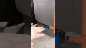 Мощный ранцевый  воздуходувка.