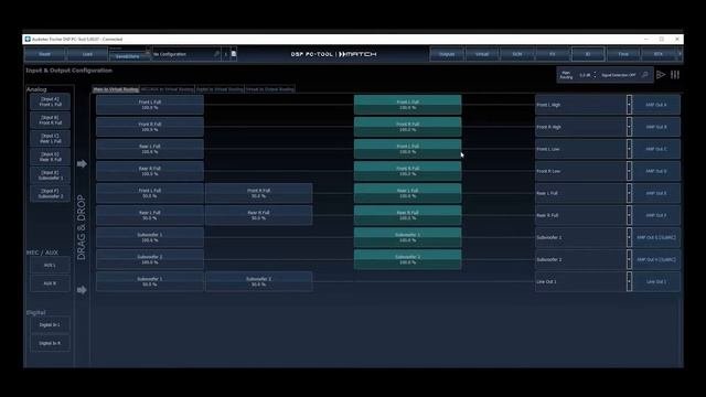 DSP-PC-Tool Von Audiotec Fischer|Das Virtual Channel Processing-Menue|ARS Tutorial Teil 7