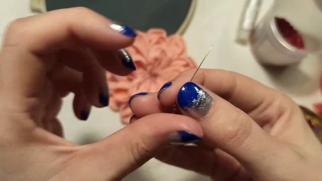 #МК текстильная брошь цветок Пиона/#TUTORIAL peony flower? fabric brooch/ смотреть онлайн