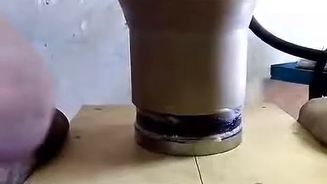 Пневмоподушка. Опресовка натягом.