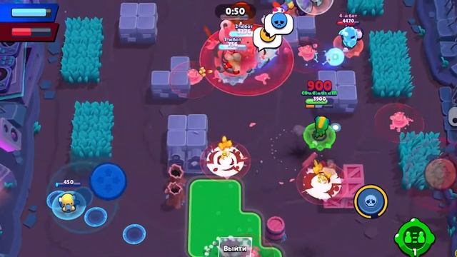 КАК ТАЩИТЬ В НОВОМ РЕЖИМЕ БОТОБОЙНЯ БРАВЛ СТАРС! КАК АПАТЬ КУБКИ В БОТОБОЙНЕ! КАК ИГРАТЬ В БОТОБОЙН смотреть онлайн