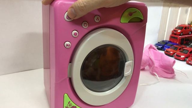 Игрушечная стиральная машина с вращением барабана смотреть онлайн