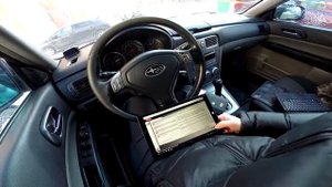 Компьютерная диагностика автомобиля планшетом