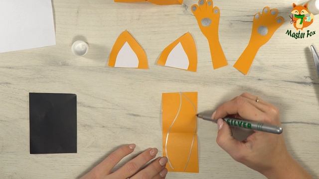 Орігамі лисичка. Як зробити лисичку з паперу. Аплікація. Оригами Лиса. Лис из бумаги / master fox смотреть онлайн