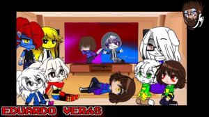 undertale reaccionan a disbelief y dustbelief papyrus