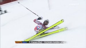 Advanced skiing crash - Loosing support on the outside ski...