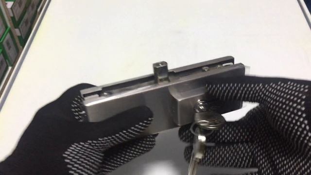 Замок угловой с круглым ригелем S-150R SS смотреть онлайн