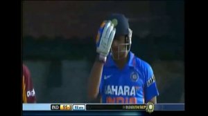 Manoj Tiwary maiden hundred vs West Indies