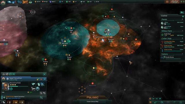 02 Stellaris - The Guild-Fleet in Action