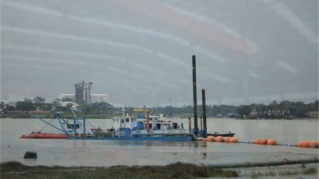 Земснаряд Ахтарец 5000. дизельный, фрезерный. 17м. смотреть онлайн