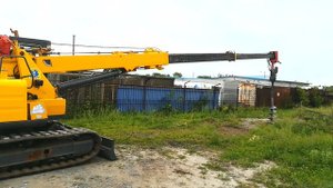 Бурилка гусеничная Aichi D501 на базе экскаватора