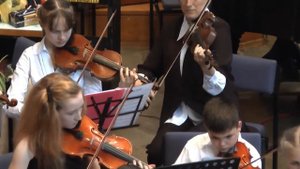 Пер Гюнт, Утро (Э.Григ) / Peer Gynt, Morning Mood (E.Grieg) - оркестр с детьми из Минска в Дрездене