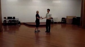 Beginners Swing Dance (Lindy Hop) lesson 6 count variations (12/11/13)