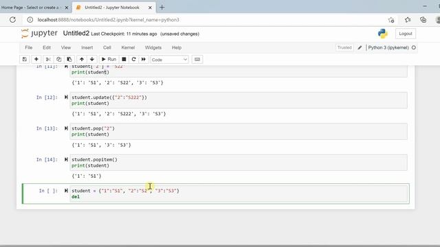 #7 Python for Beginners: Mapping Data Type - Dictionary aka dict in Python