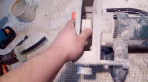 Штроборез Hammer STR150, обзор, отзыв, ремонт, работа.