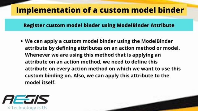 TUTORIAL: Model Binding In ASP.NET Core MVC : Aegis SoftTech