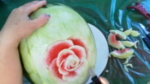 Подробный урок №1: Карвинг по арбузу.