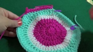 BOLSA TEJIDA A CROCHET PASO A PASO PARA NIÑAS