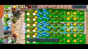 PVZ HACK *COB CANNON+PULT STRONG COMBO VS ALL ZOMBIES GAMEPLAY* | Pvz Mini Games