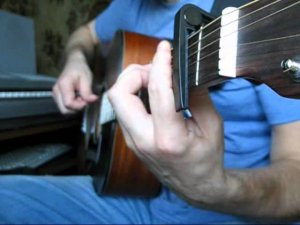 Жестокая любовь (поет Ф. Киркоров) на гитаре.