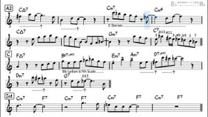 Triste - Backing Track with Sheet Music for Tenor Sax