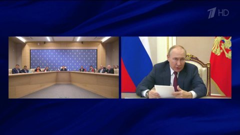Владимир Путин в режиме видеоконференции встретился с главами разведслужб стран СНГ