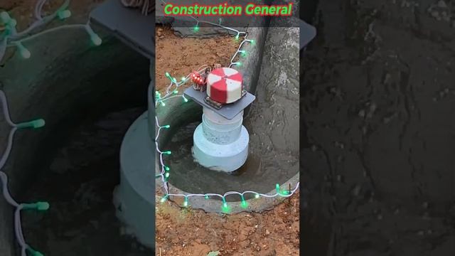 Build a small stream to create mini hydroelectric power