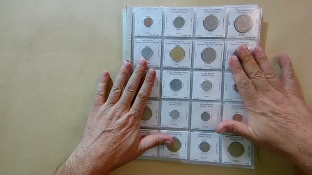 Оригинальное оформление коллекции монет