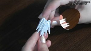 Как клеить модули для модульного оригами для начинающих (Клей для модульного оригами)