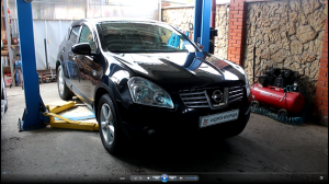Замена фильтров и масла в вариаторе на Nissan Qashqai 2,0 4WD Ниссан Кашкай 2008