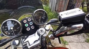Kawasaki eliminator 400 красный.