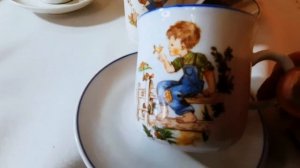 Сказка на фарфоре.Детская посуда 70-2000г.#детскаяпосудасказка_на_фарфоре