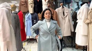 Модная весенняя коллекция женских пальто. Россия. Садовод