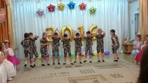 Выпускной в детском саду. Танец Граница