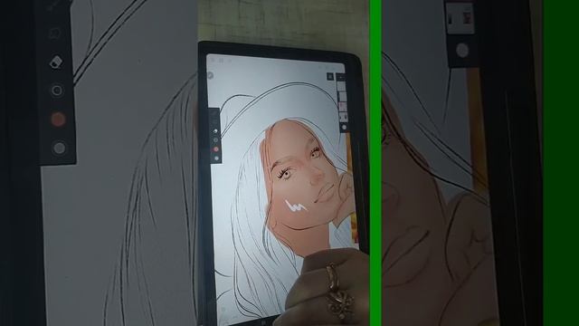 Мастер-класс по диджитал рисованию от artamоnova.arts   Часть 1 - рисуем набросок, кожу и части лиц