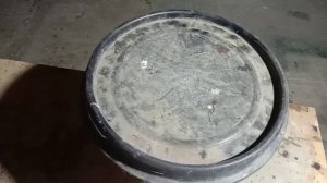 зернодробилка из балгарки простейшая