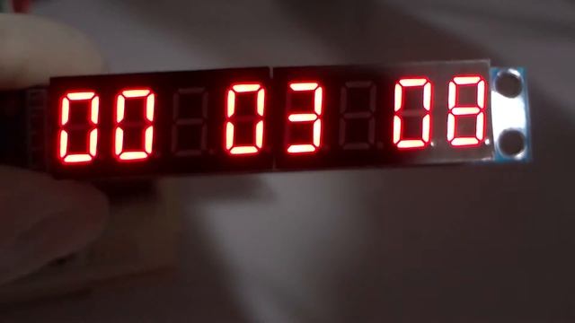 MAX7219  7-Segment Display