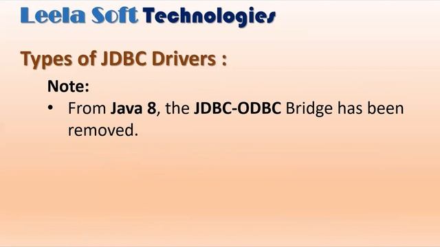 @leelasoft JDBC Driver Software || Types of Drivers in JDBC || Leela Soft @Madhu Sir смотреть онлайн