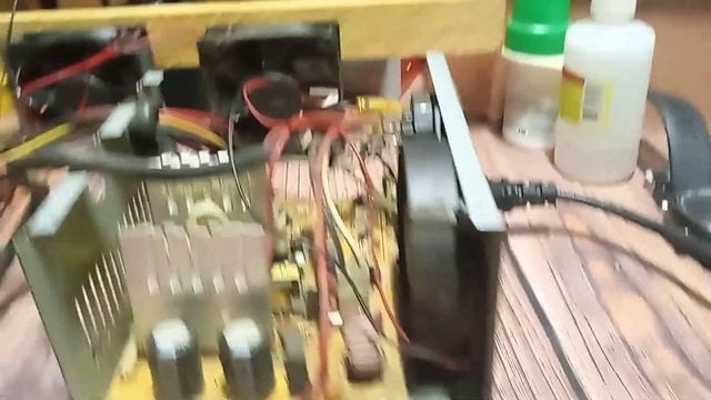 Как запустить блок питания от старого компа смотреть онлайн