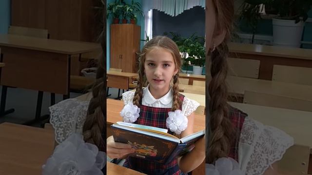 Губанова Софья читает стихотворение И. Тургенева "Человек, каких много"